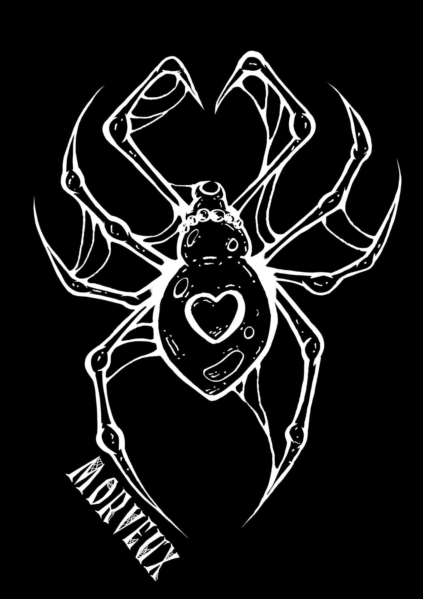 🕷️ T-SHIRT NOIR "SPIDER"