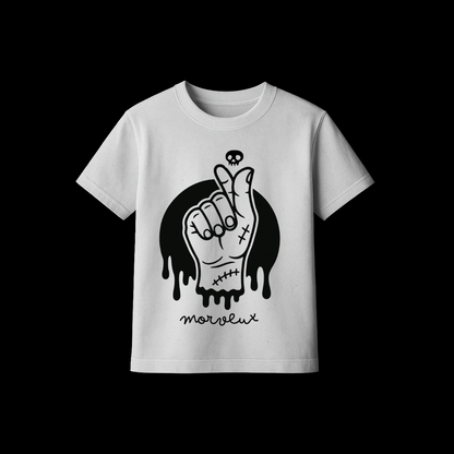 ✋ T-SHIRT BLANC "CLAQUE DOIGTS" – Morveux Academy