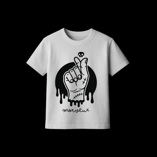 ✋ T-SHIRT BLANC "CLAQUE DOIGTS" – Morveux Academy