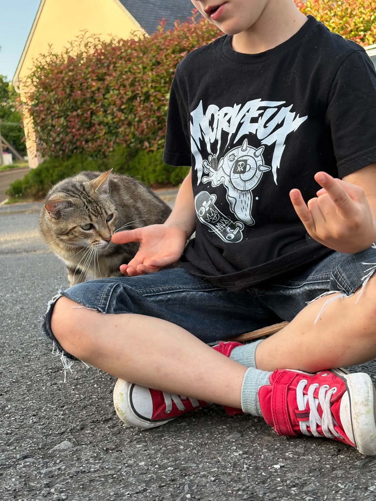 🛹 T-SHIRT NOIR "JEAN-JÉSUS"