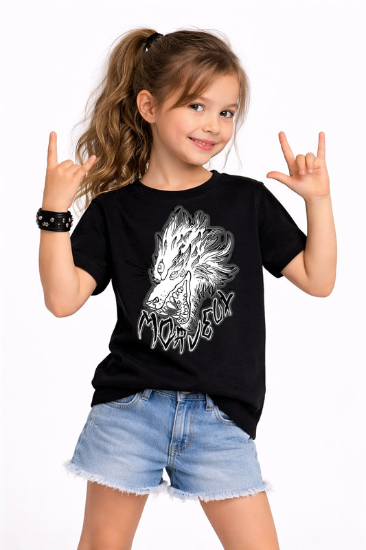 🐺 T-SHIRT NOIR "WOLF"