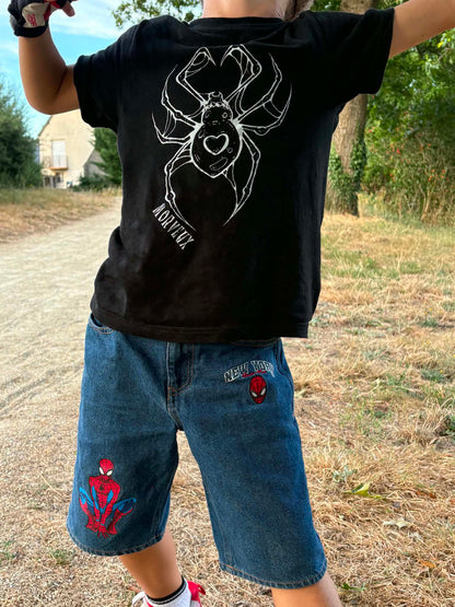 🕷️ T-SHIRT NOIR "SPIDER"