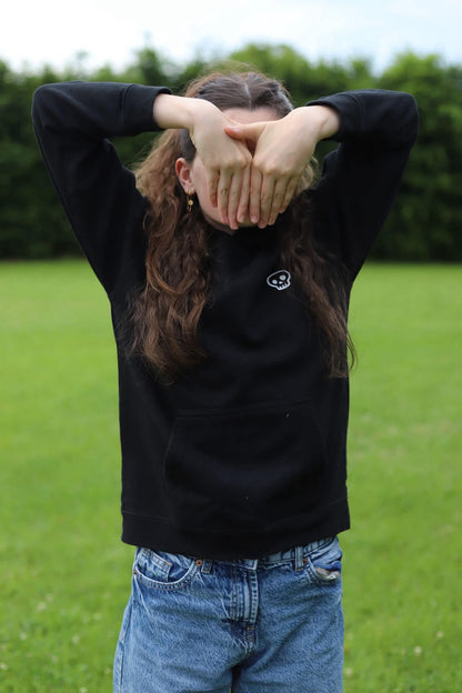 🖤 SWEAT À CAPUCHE NOIR “BASIC”