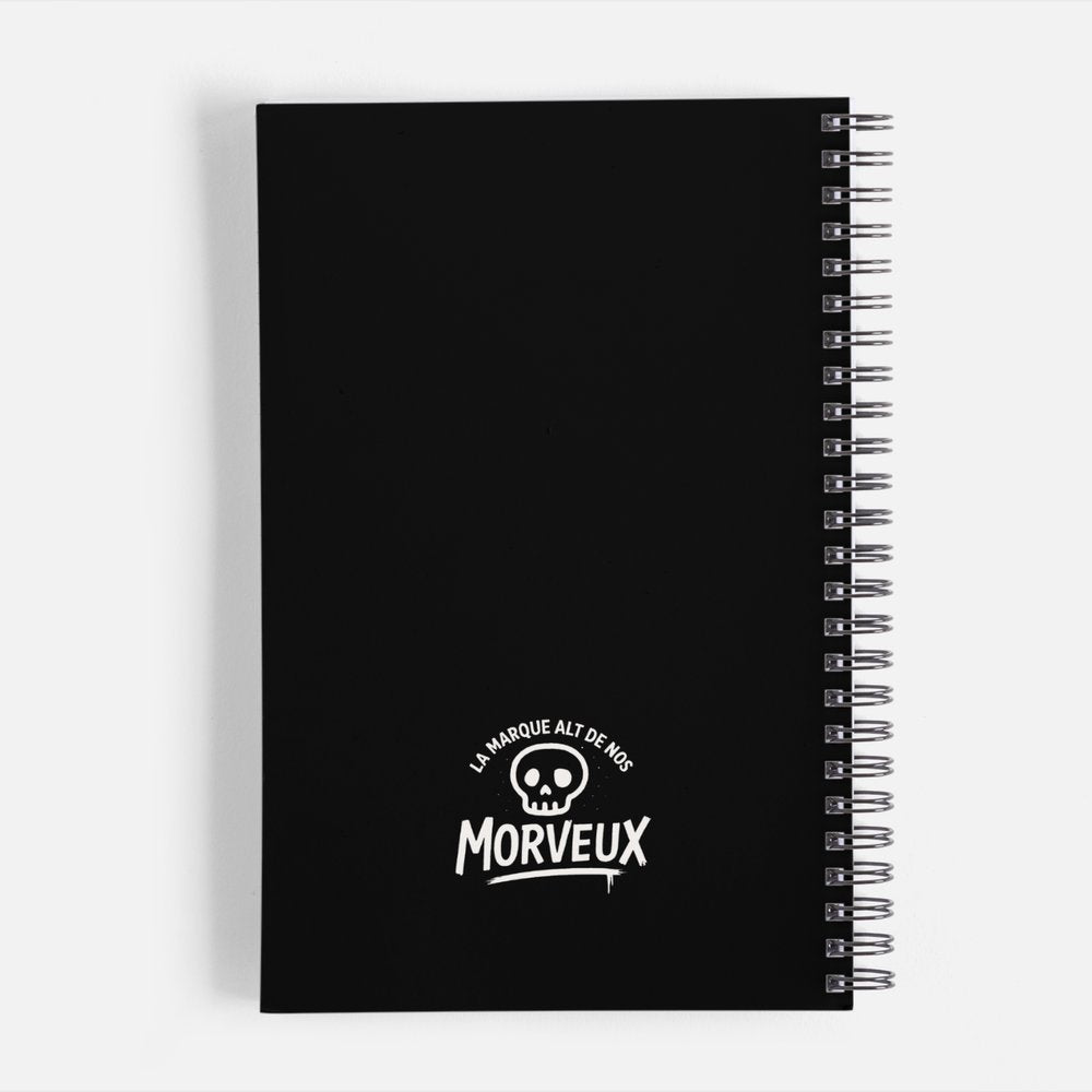 📕 CARNET MORVEUX - Pensées sombres & listes de courses